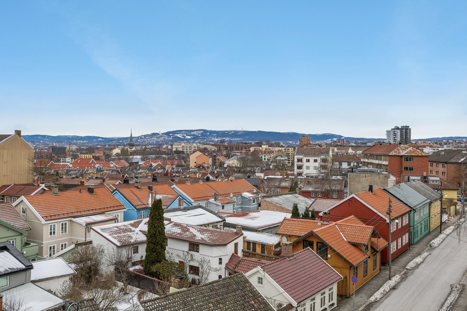 Utsikten fra balkongen. Galleribilde