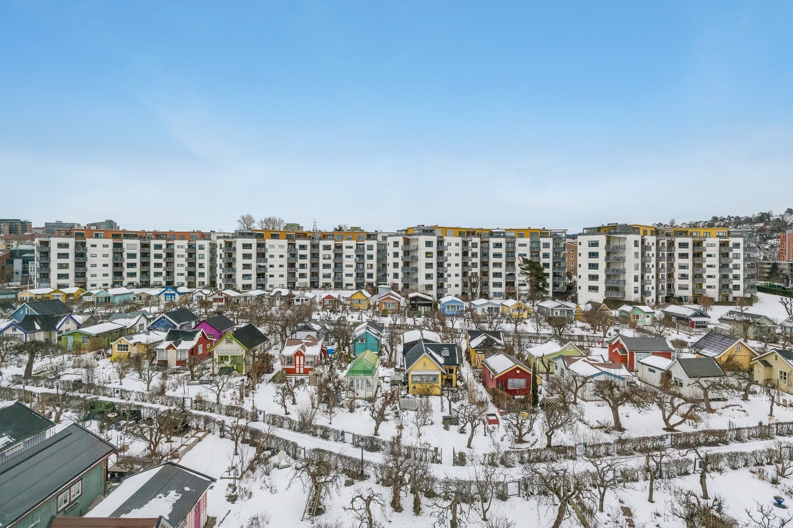 Utsikten fra kjøkkenet. Galleribilde