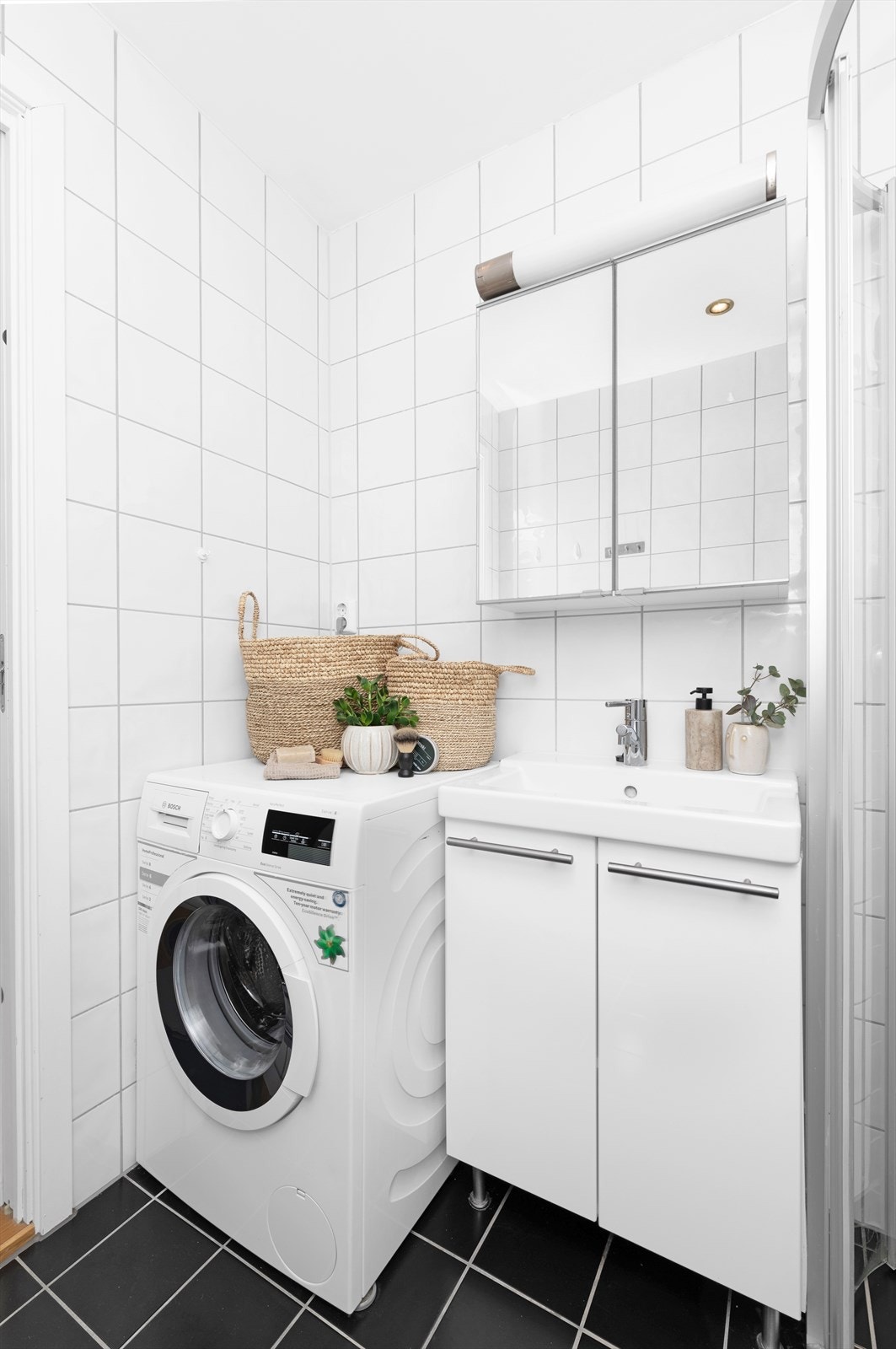 Badet har opplegg til vaskemaskin Galleribilde