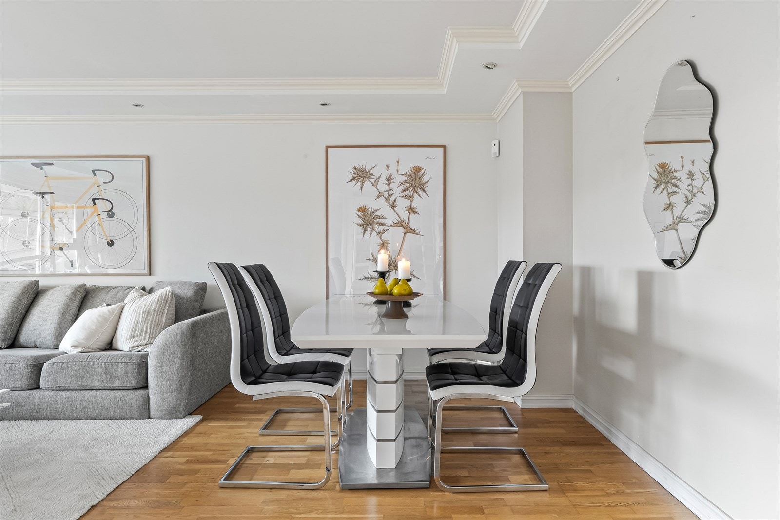 Plass til stort spisebord Galleribilde