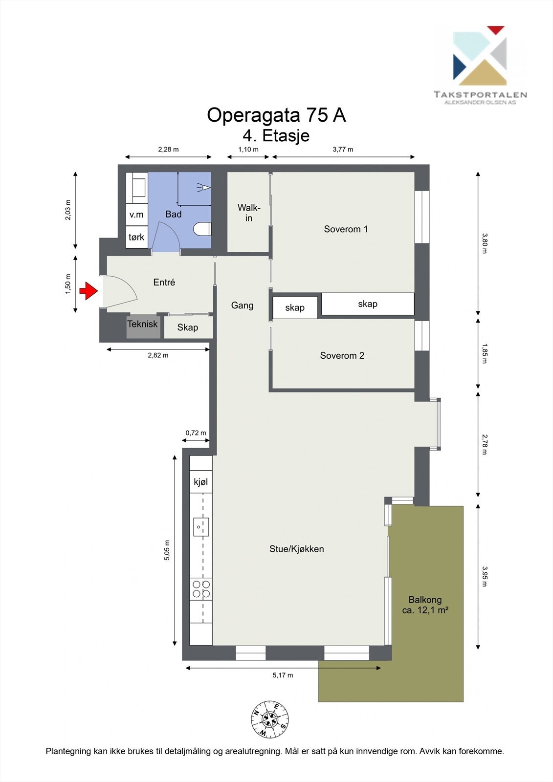 Plantegning. Galleribilde