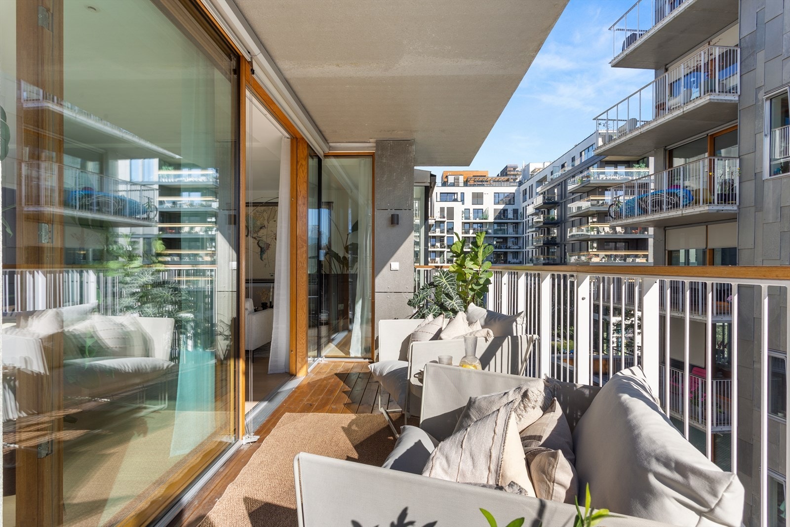 Et herlig uterom om sommeren. Galleribilde