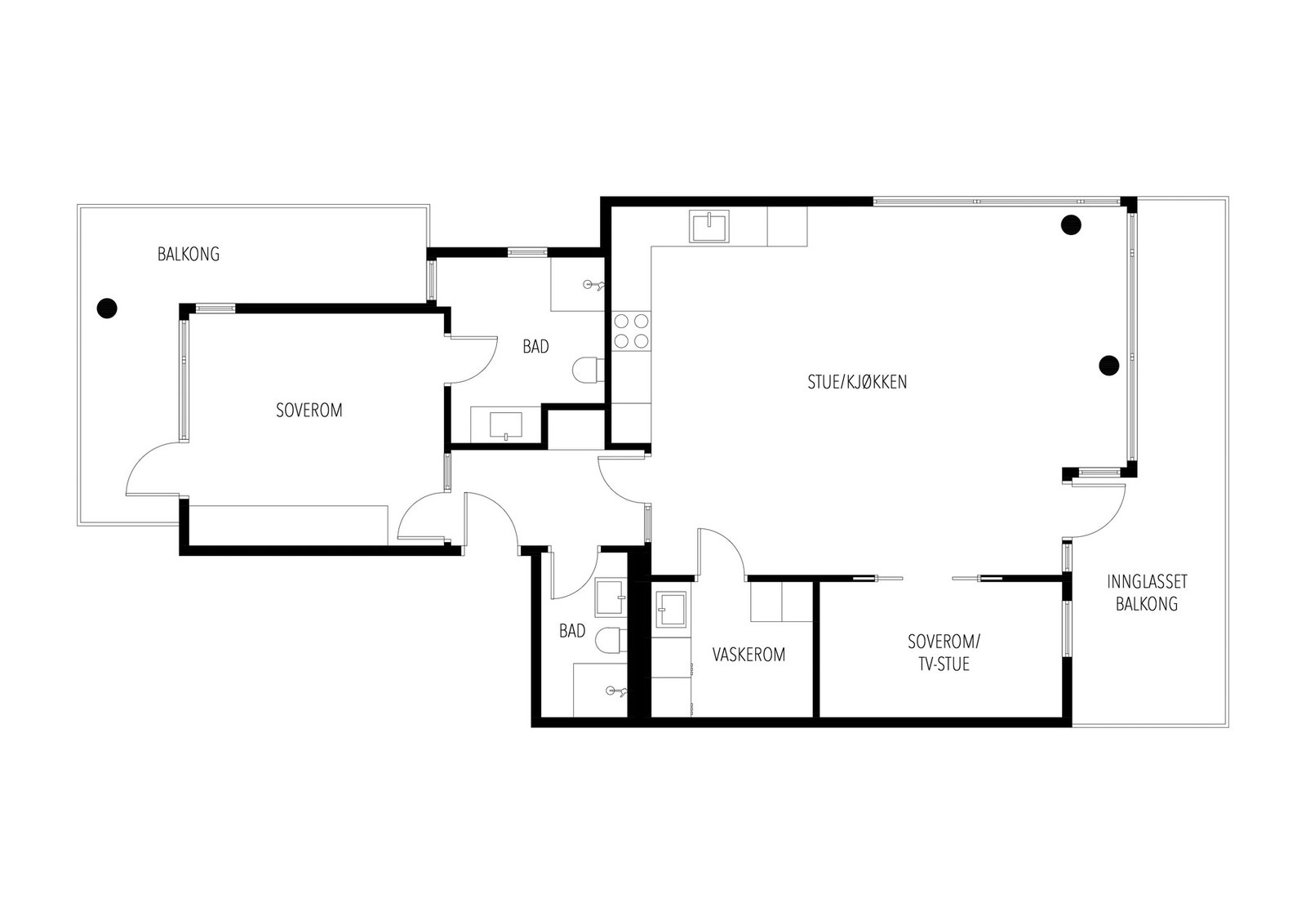 Plantegning. Galleribilde