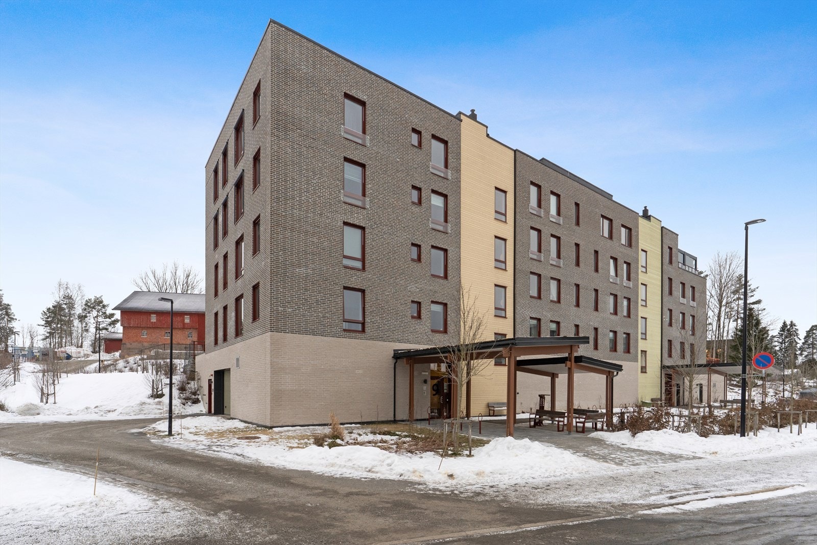 Fasadebilde av boligen. Galleribilde