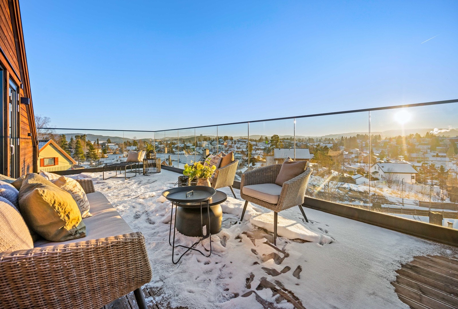 Det vil ikke være en overdrivelse å si at man har "sol hele dagen". Galleribilde