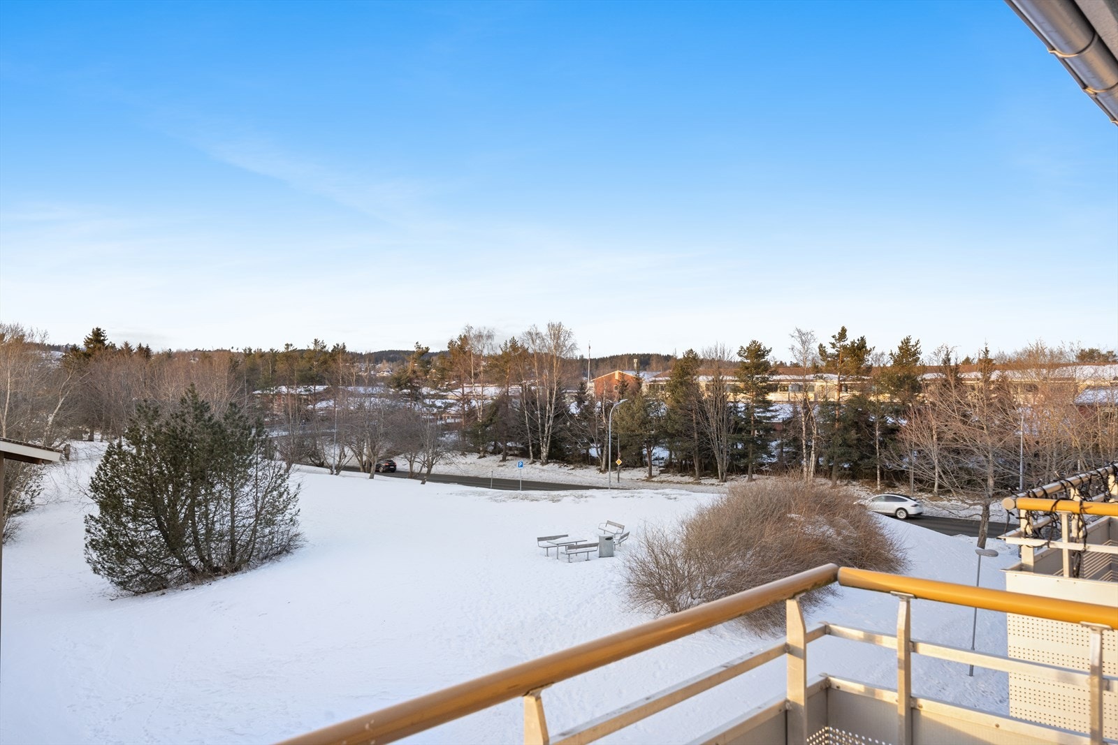 Flott utsikt fra leiligheten Galleribilde