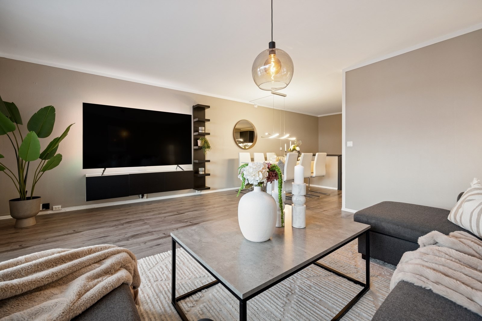 Boligen er blitt omfattende overflateoppgradert Galleribilde