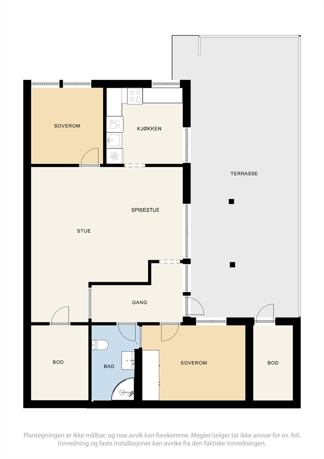 Plantegning. Galleribilde