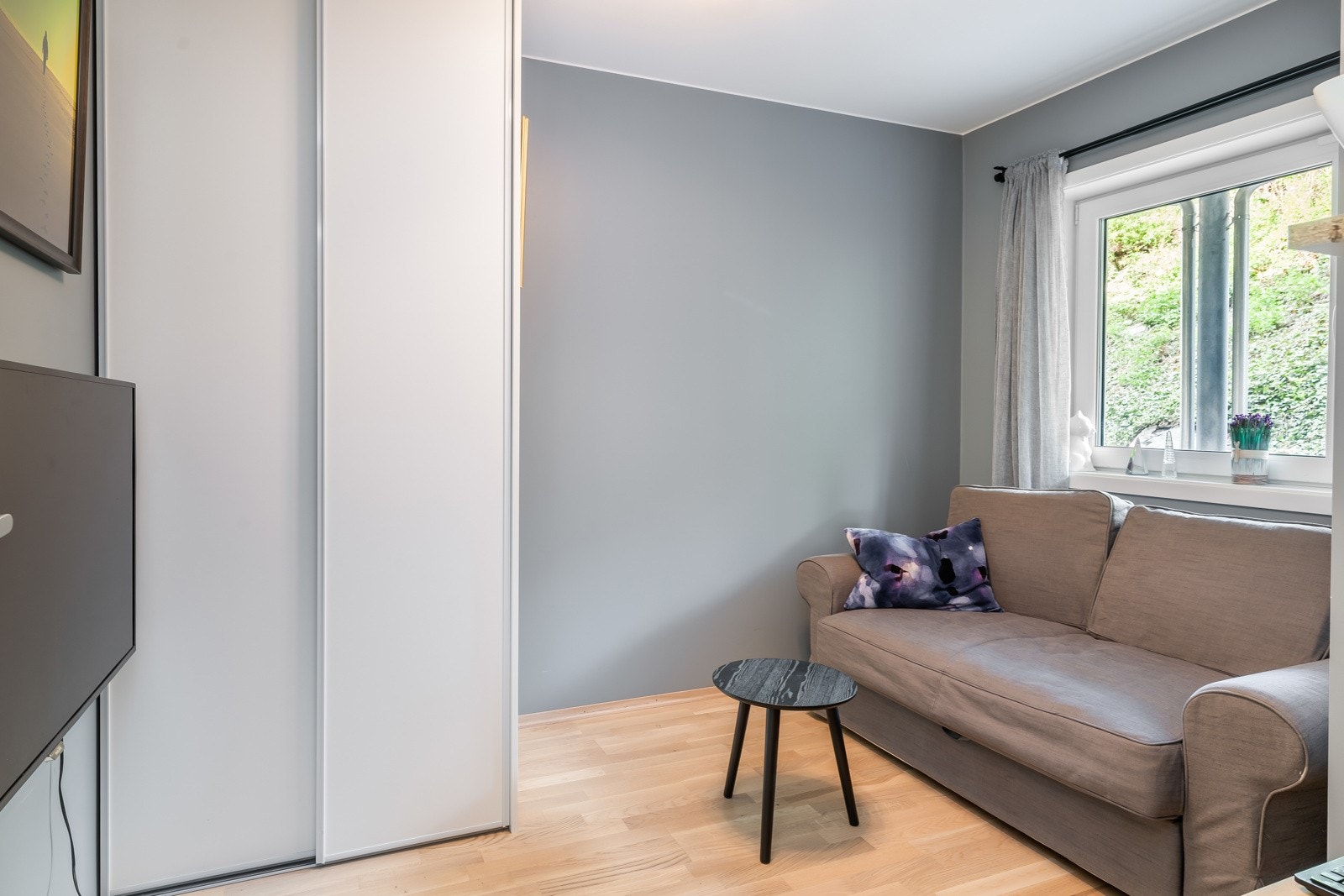 Leiligheten har to soverom Galleribilde