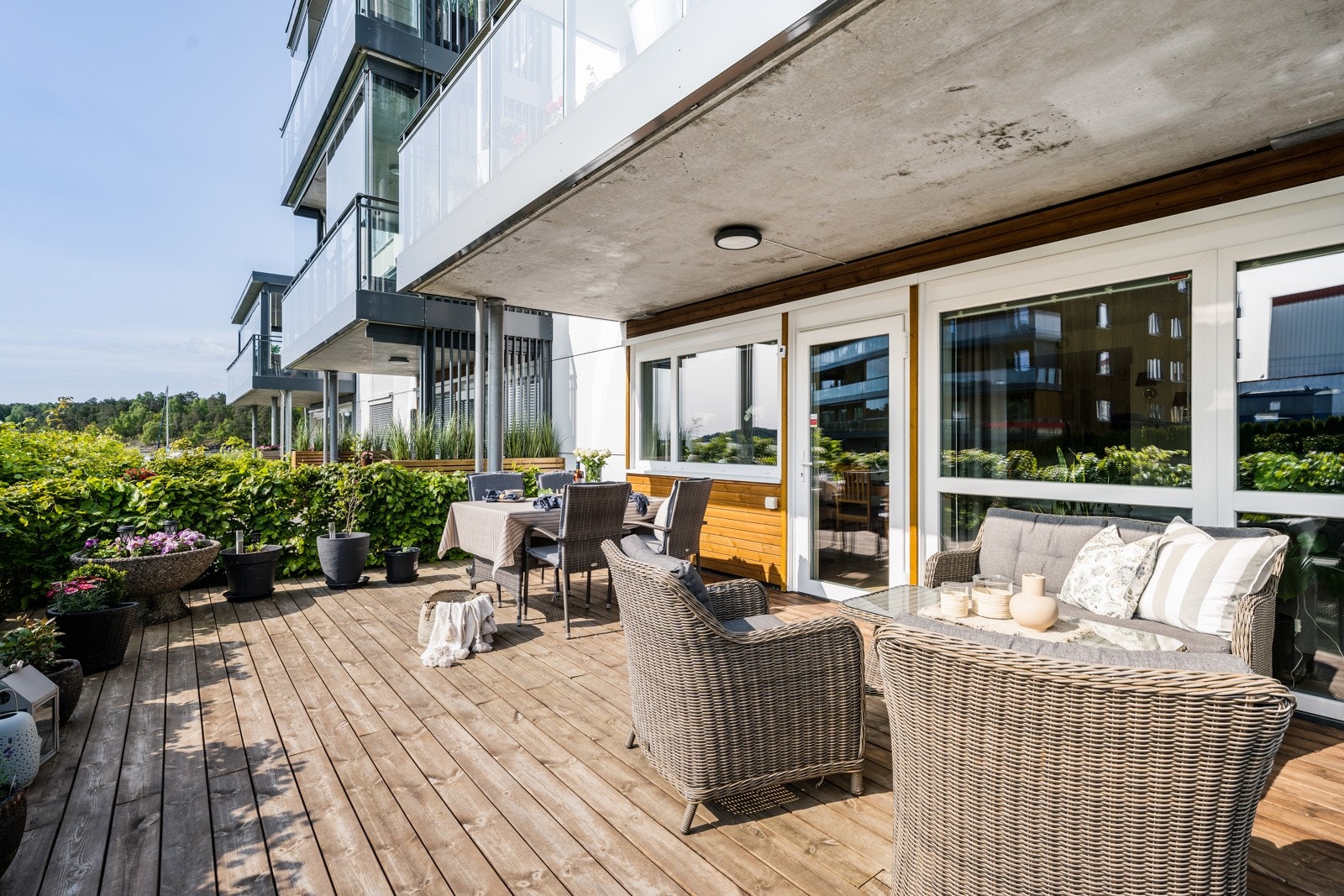 Her kan man kose seg på solrikedager! Galleribilde