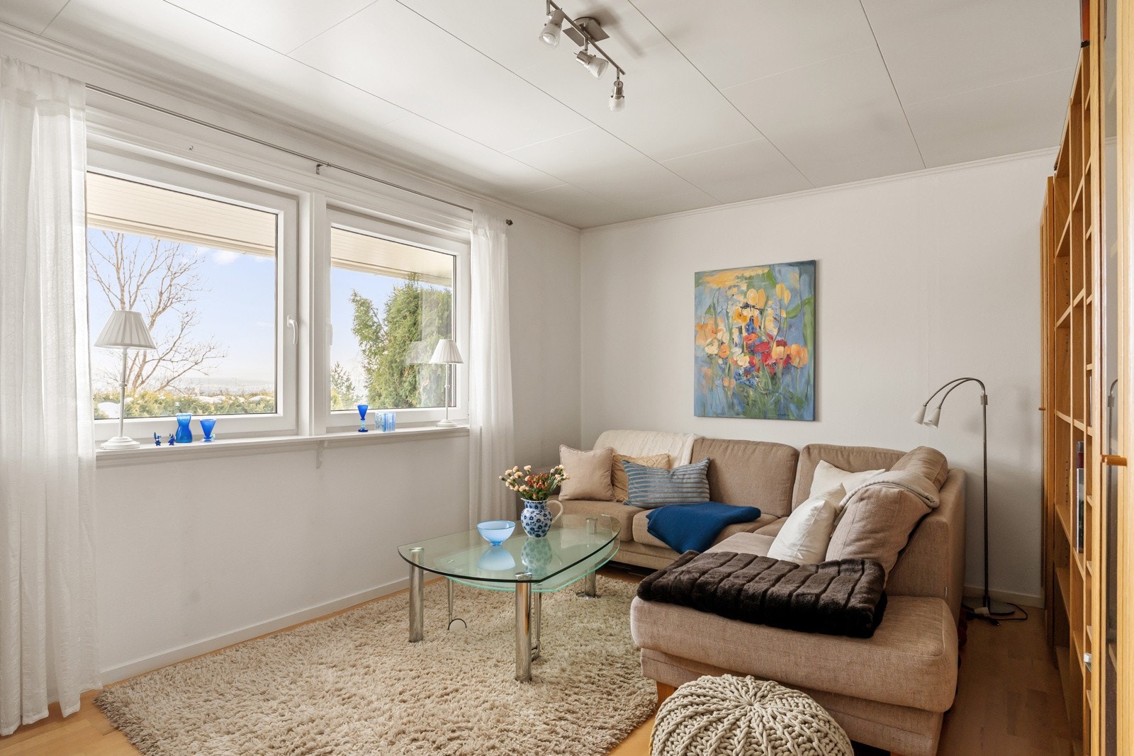 Boligens andre soverom er også av god størrelse. Galleribilde