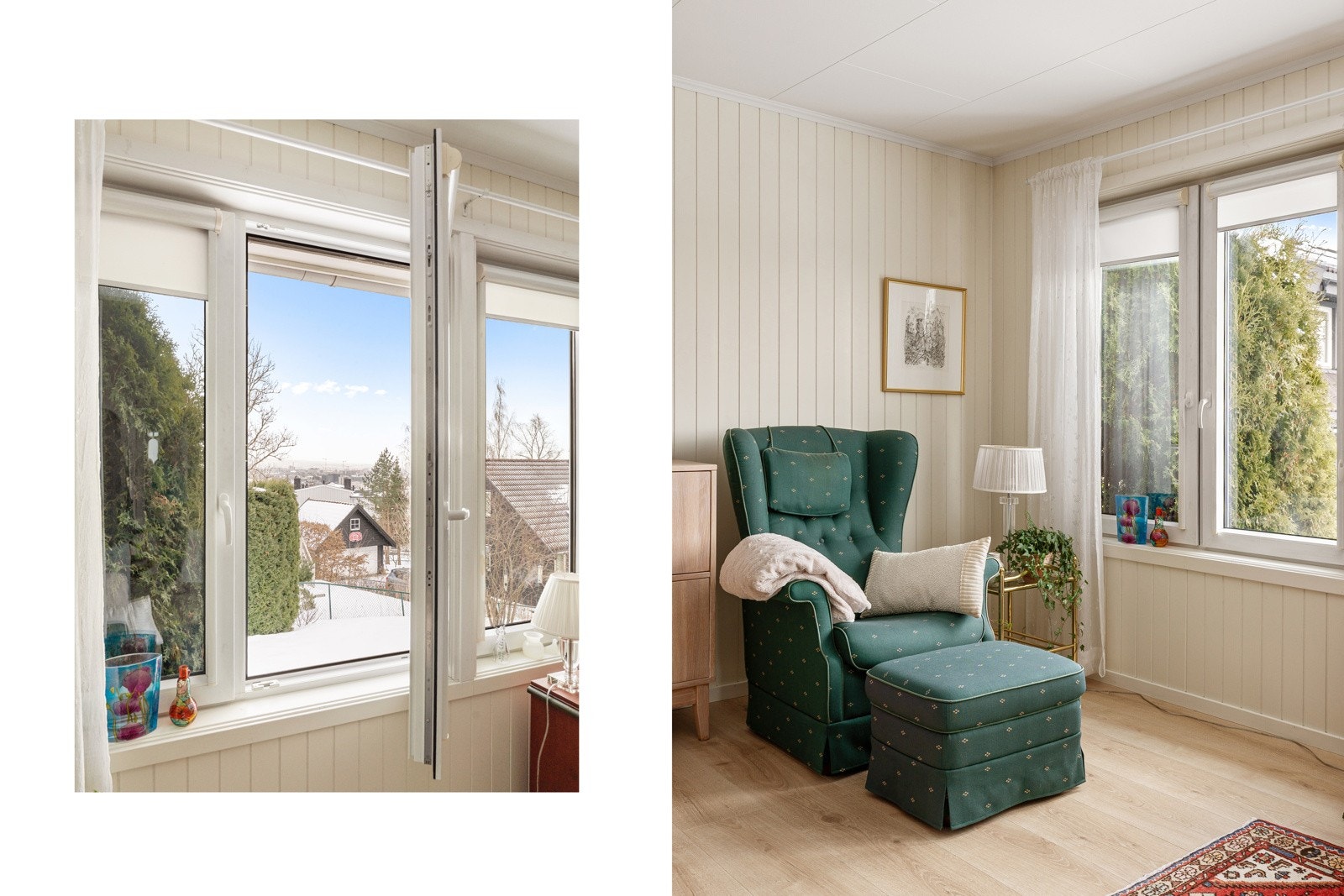 Her kan du lene deg tilbake i rolige omgivelser. Galleribilde