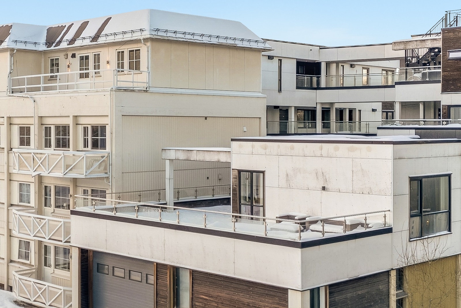 Felles takterrasse Galleribilde