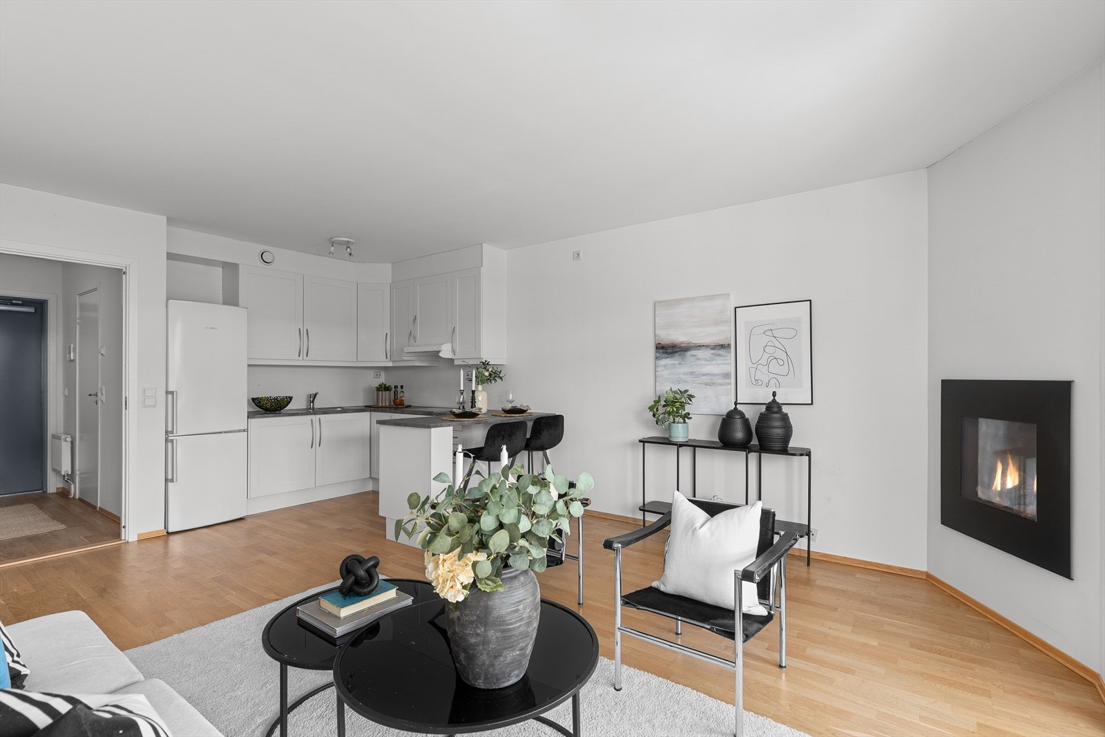 Dette er et perfekt samlingspunkt for både hverdagsliv og hyggelige sammenkomster. Galleribilde