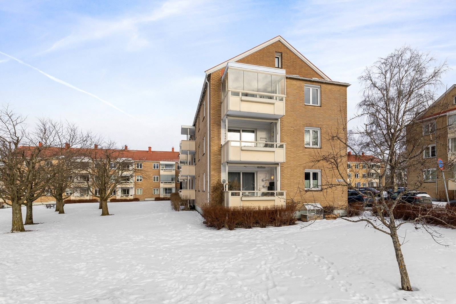 God intern beliggenhet i borettslaget, på toppen og på enden med svært lite innsyn. Galleribilde