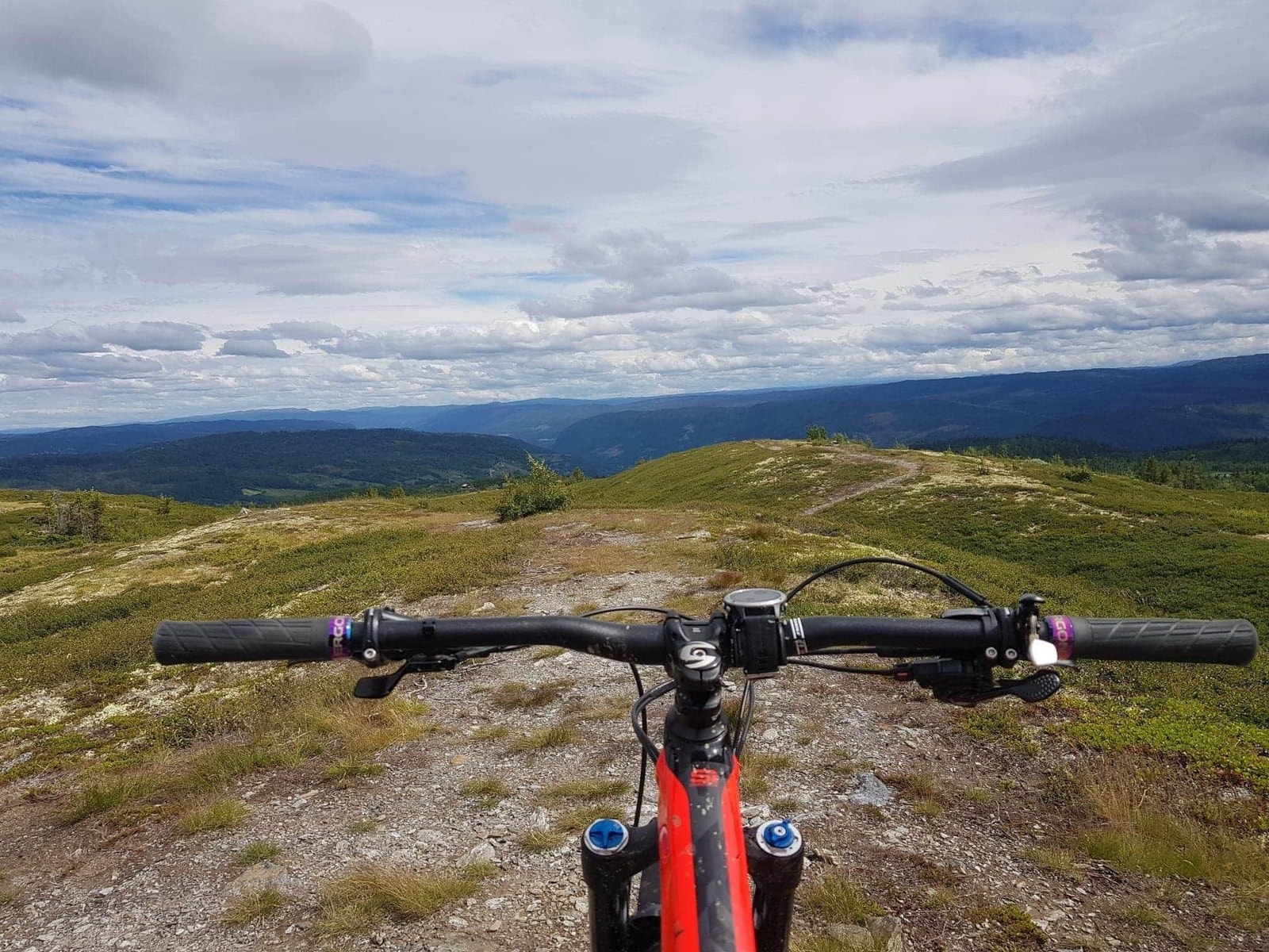 Gode sykkelmuligheter både i terreng og lang veier og stier.
Foto Tore Medgard Galleribilde