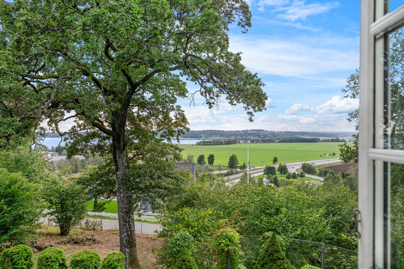 Utsikt mot vest Galleribilde