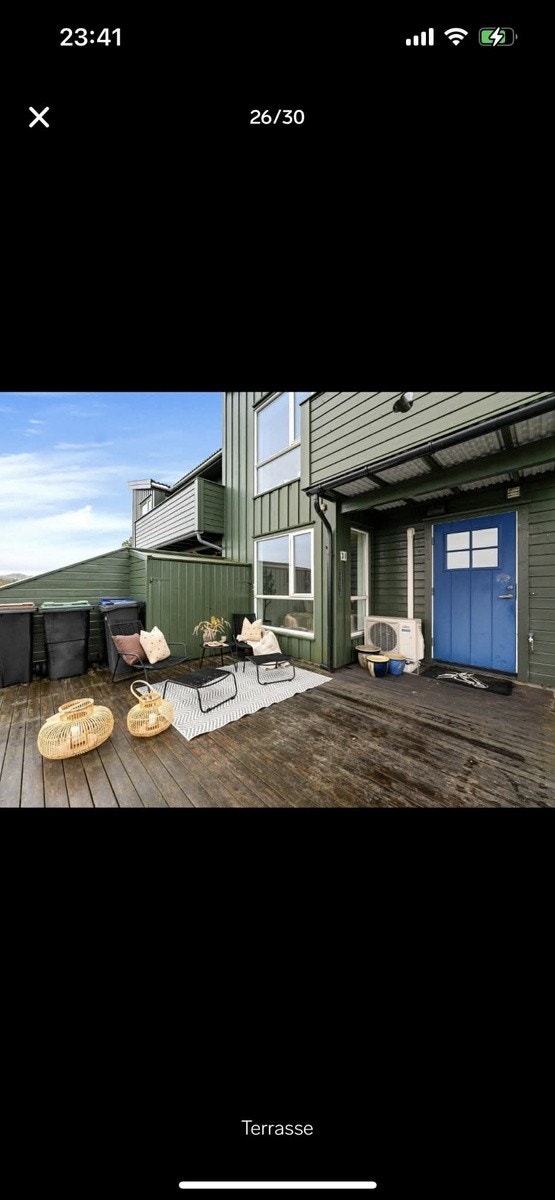 Koselig uteplass Galleribilde