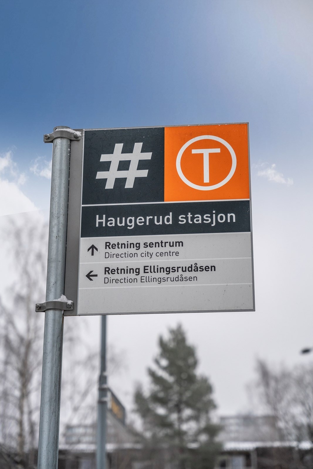 Haugerud T-bane stasjon Galleribilde