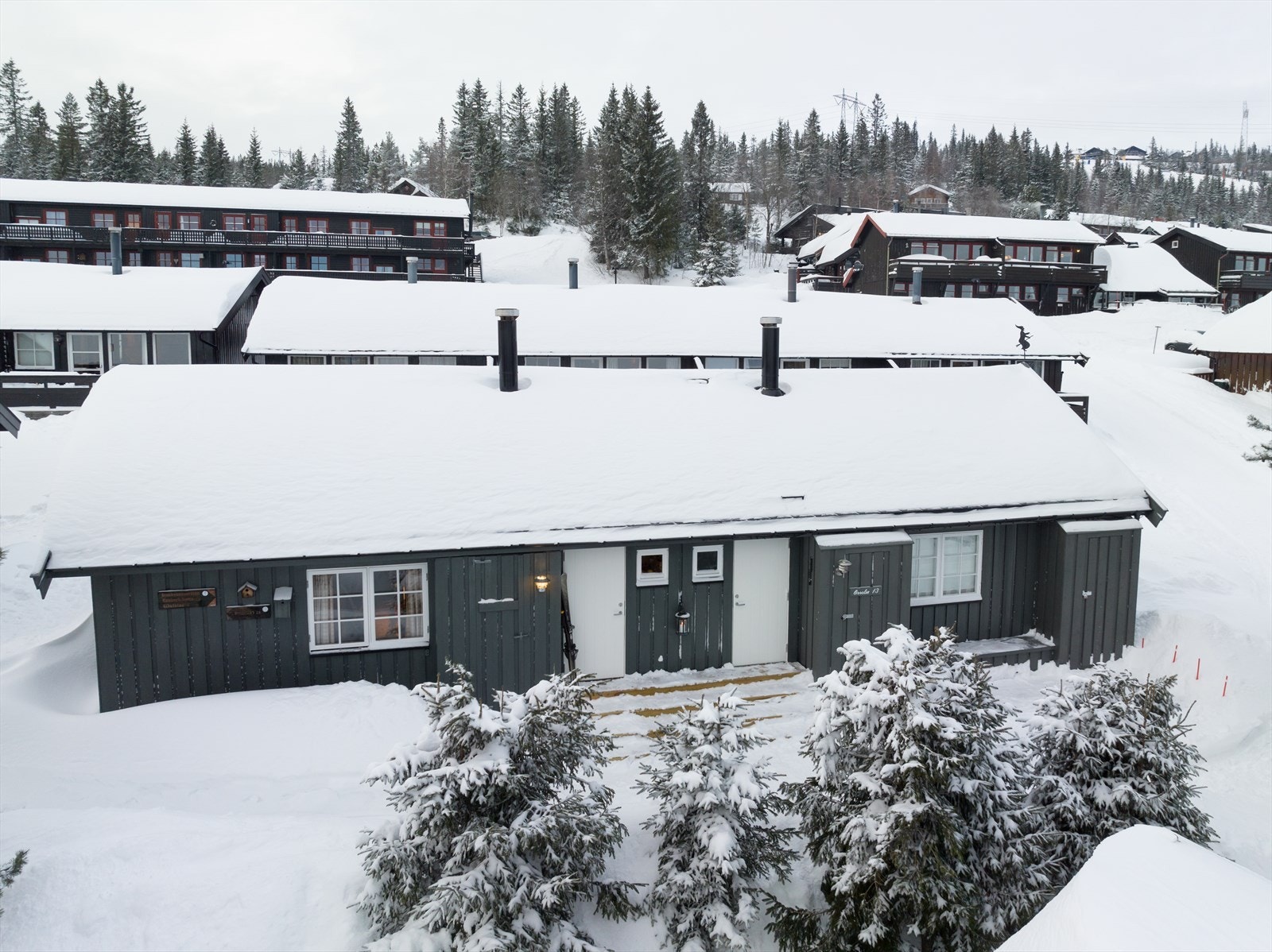 Hyggelig inngangsparti Galleribilde