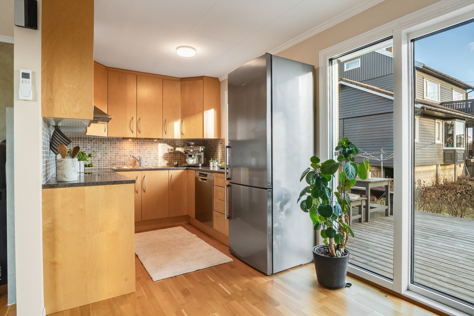 Utgang til terrasse mot sør Galleribilde