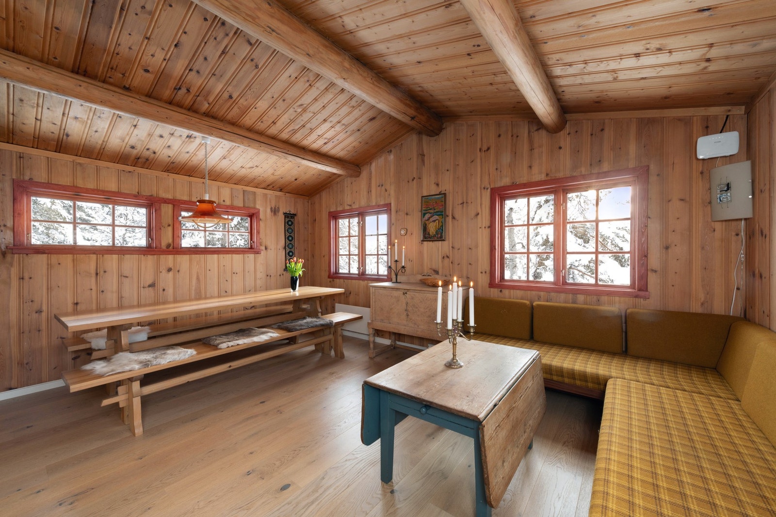 Den åpne lønsingen gjør de sosiale sammenkomstene ekstra hyggelige. Galleribilde