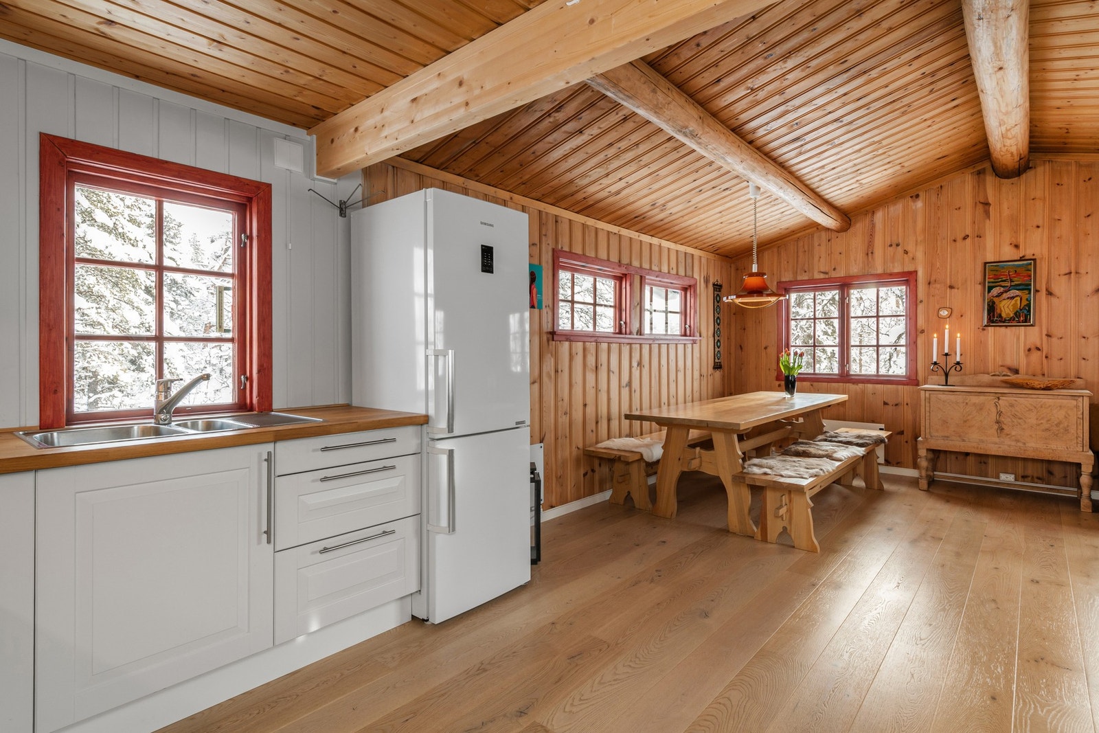 Røstet tak. Galleribilde