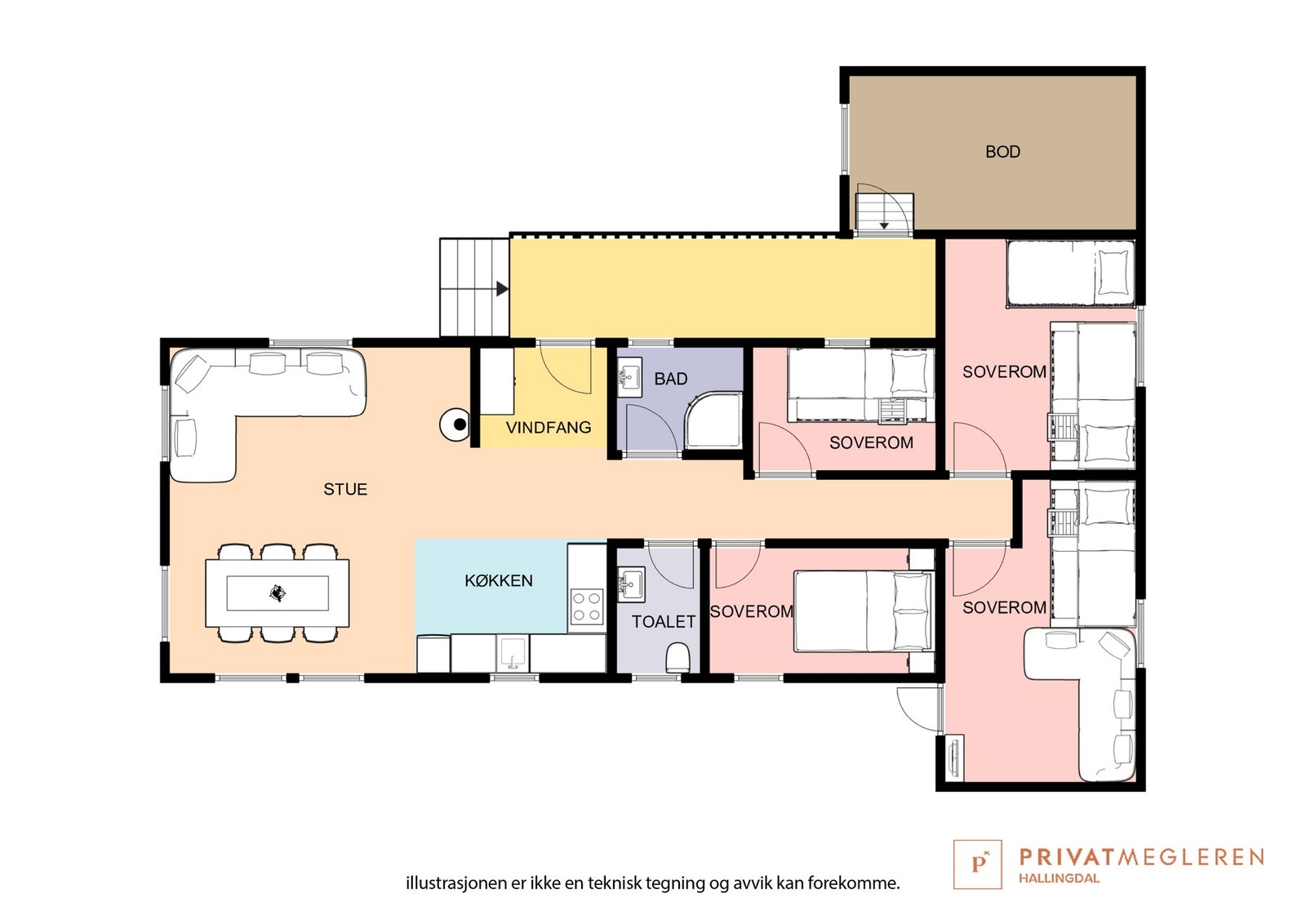 Planløsning. Galleribilde