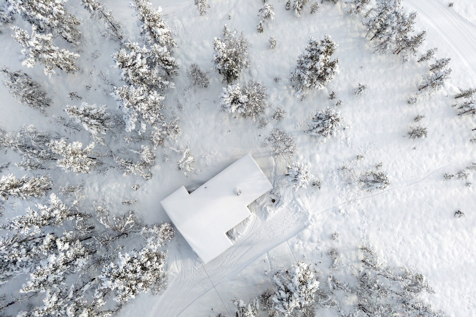 Oversiktsbilde av tomt. Galleribilde