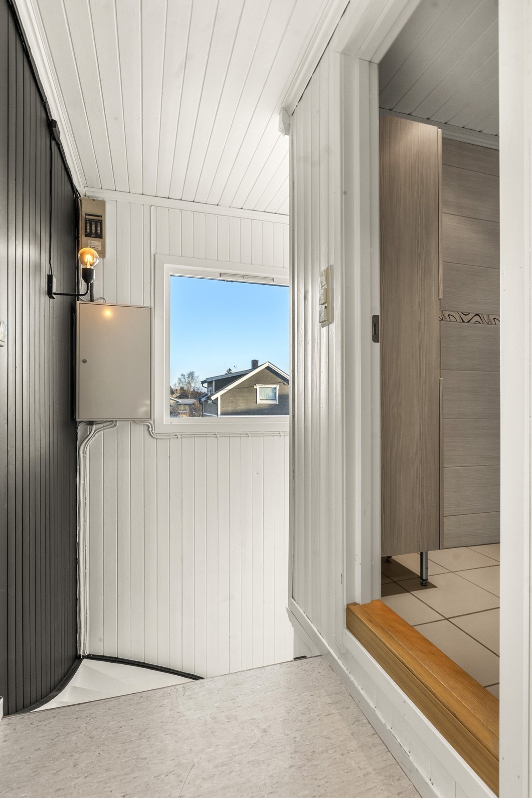 Fra trappegangen i andre etasje er det adkomst til alle rom. Galleribilde