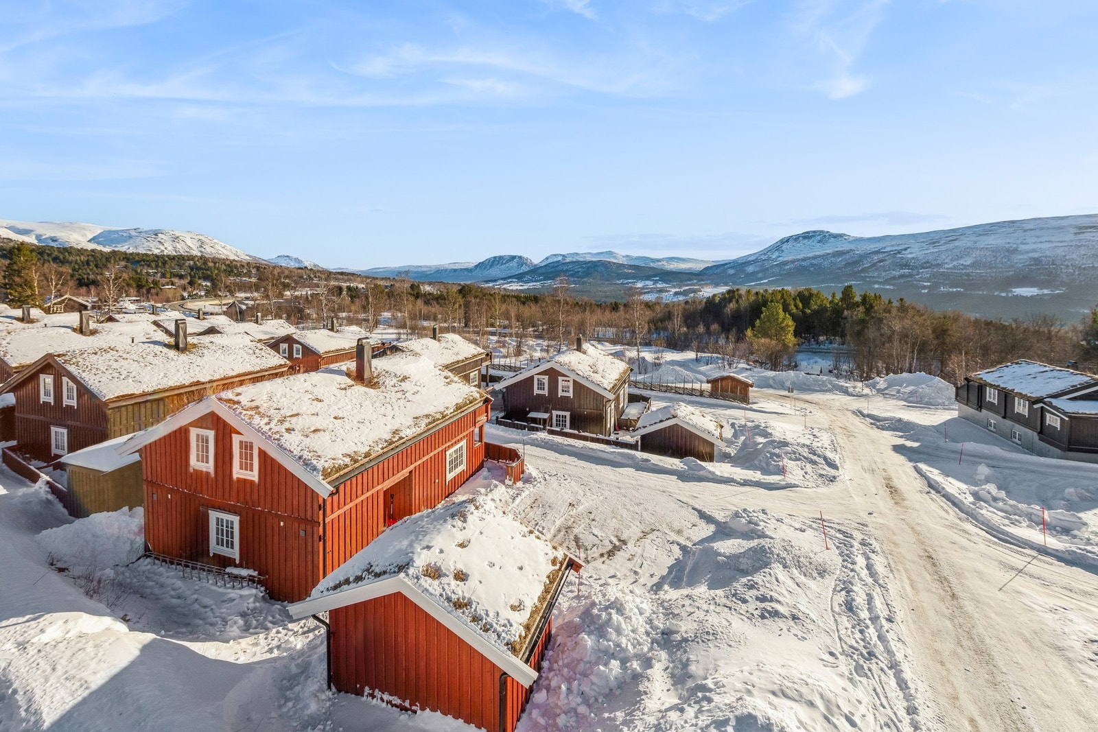 Hytten er fra 2011 og holder en god standard. Galleribilde