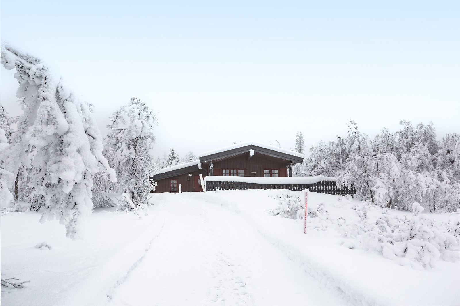 Om vinteren kjøres det opp et omfattende løypenett hvor en kan gå milevis innover snødekte fjell. De preparerte skiløypene knyttes sammen med løypenett videre til eksempelvis Søndre Fjellstølen og Tisleidalen, Galleribilde