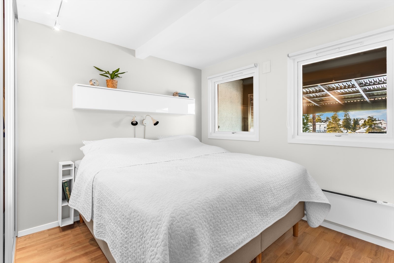 Boligen byr på tre soverom. Galleribilde