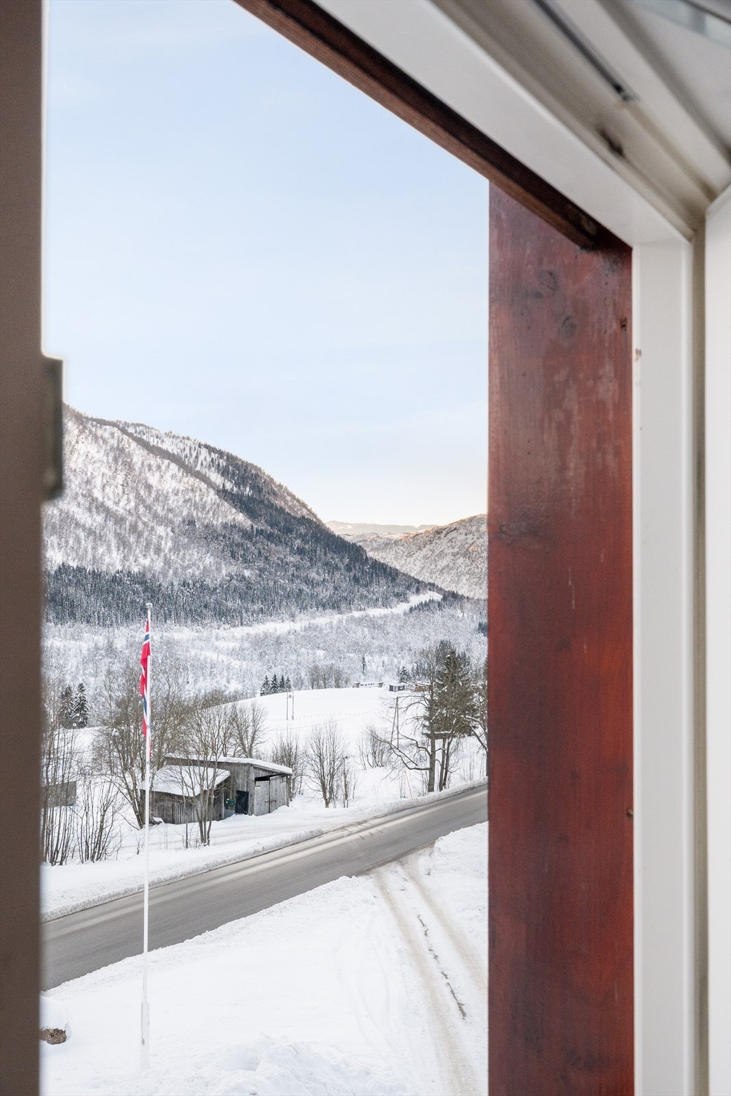 Nydelig utsikt fra leiligheten. Galleribilde