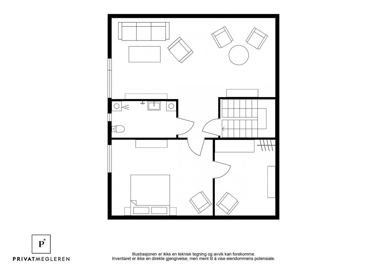 Plantegning. Galleribilde