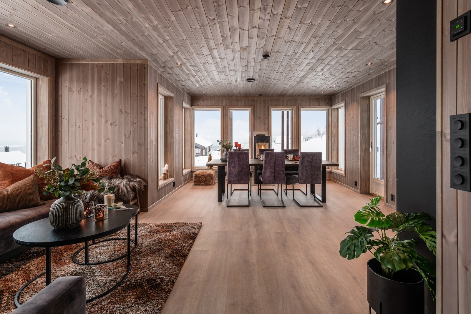 Leiligheten er på 90 kvm og har en god planløsning. Galleribilde