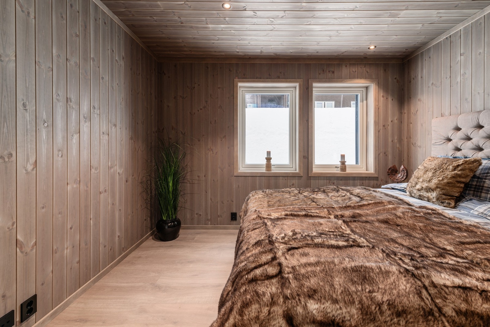 Leiligheten har 3 soverom. Galleribilde