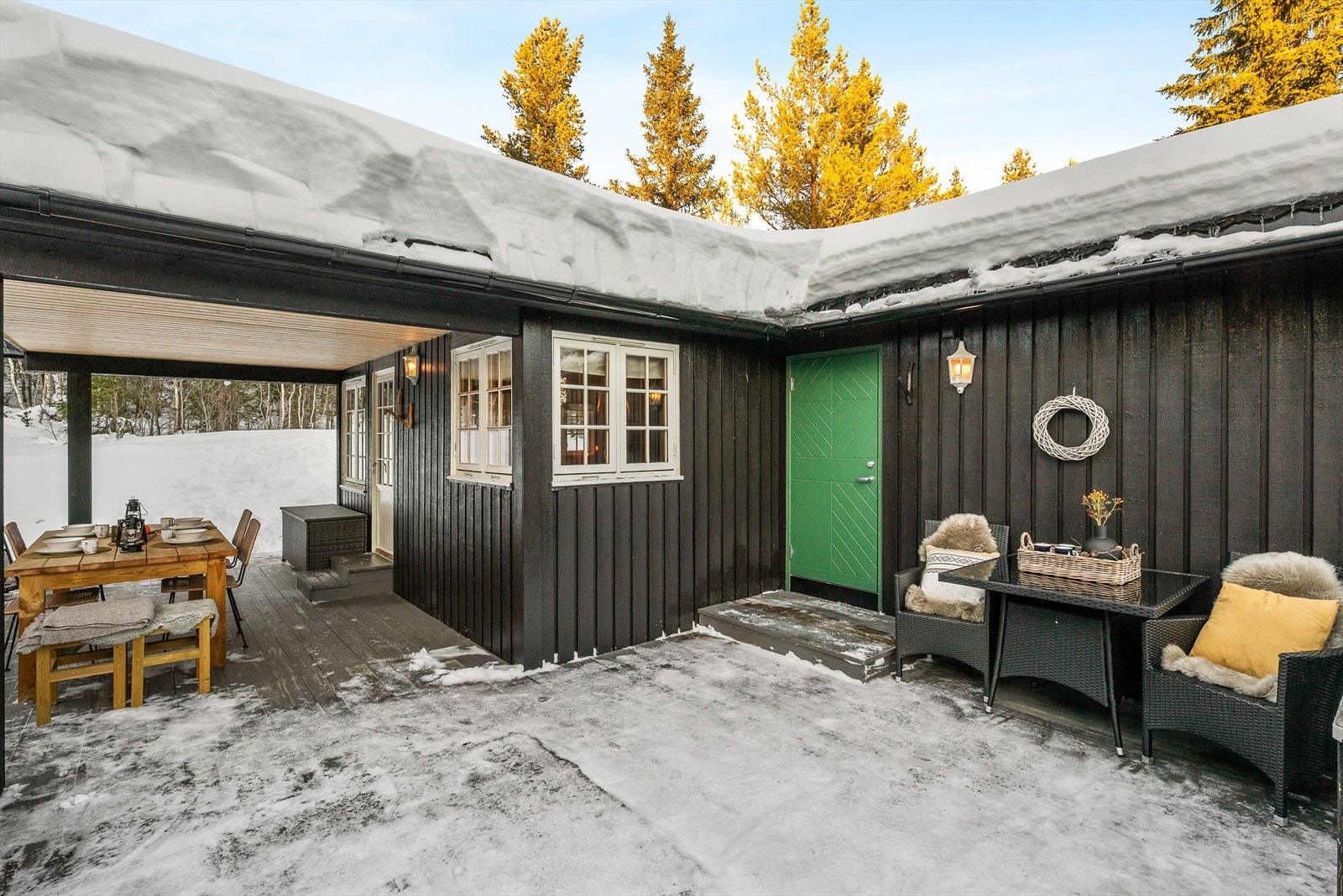 Hele taket ble skiftet mellom 2023 og 2025. Galleribilde