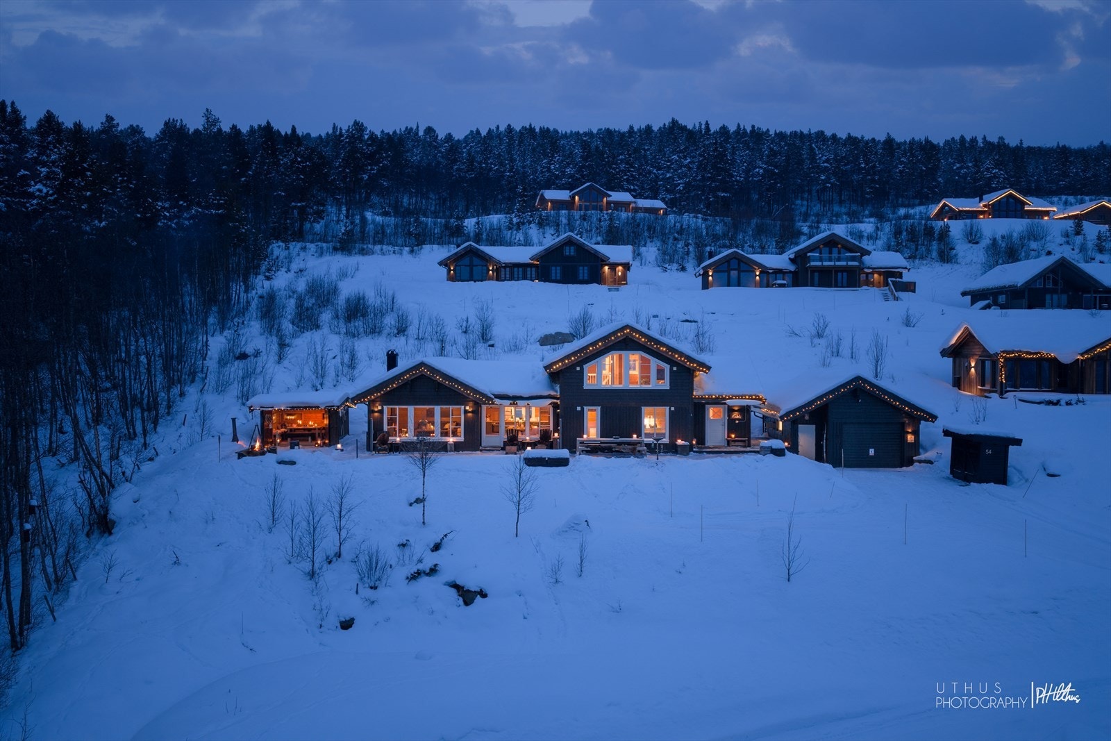 - En fantastisk helårshytte med en attraktiv endebeligenhet uten sjenerende innsyn - Galleribilde