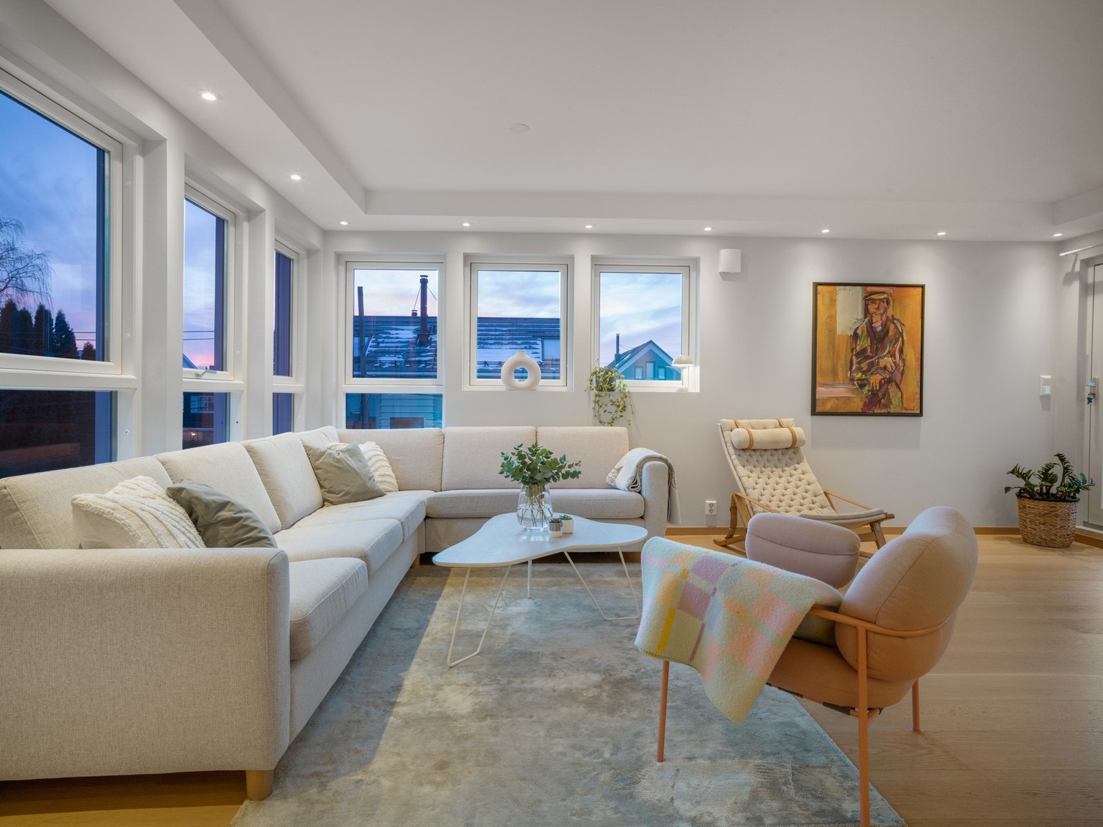 Kveldsstemning. Galleribilde