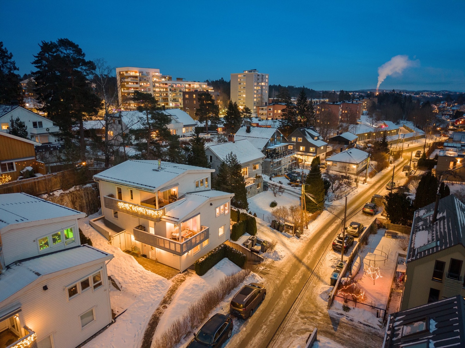 Her får du fordelen av en sentral beliggenhet i kombinasjon med en rolig og barnevennlig vei. Galleribilde