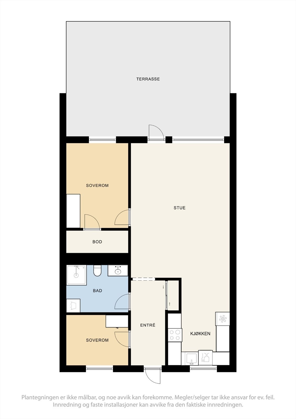 Plantegning. Galleribilde