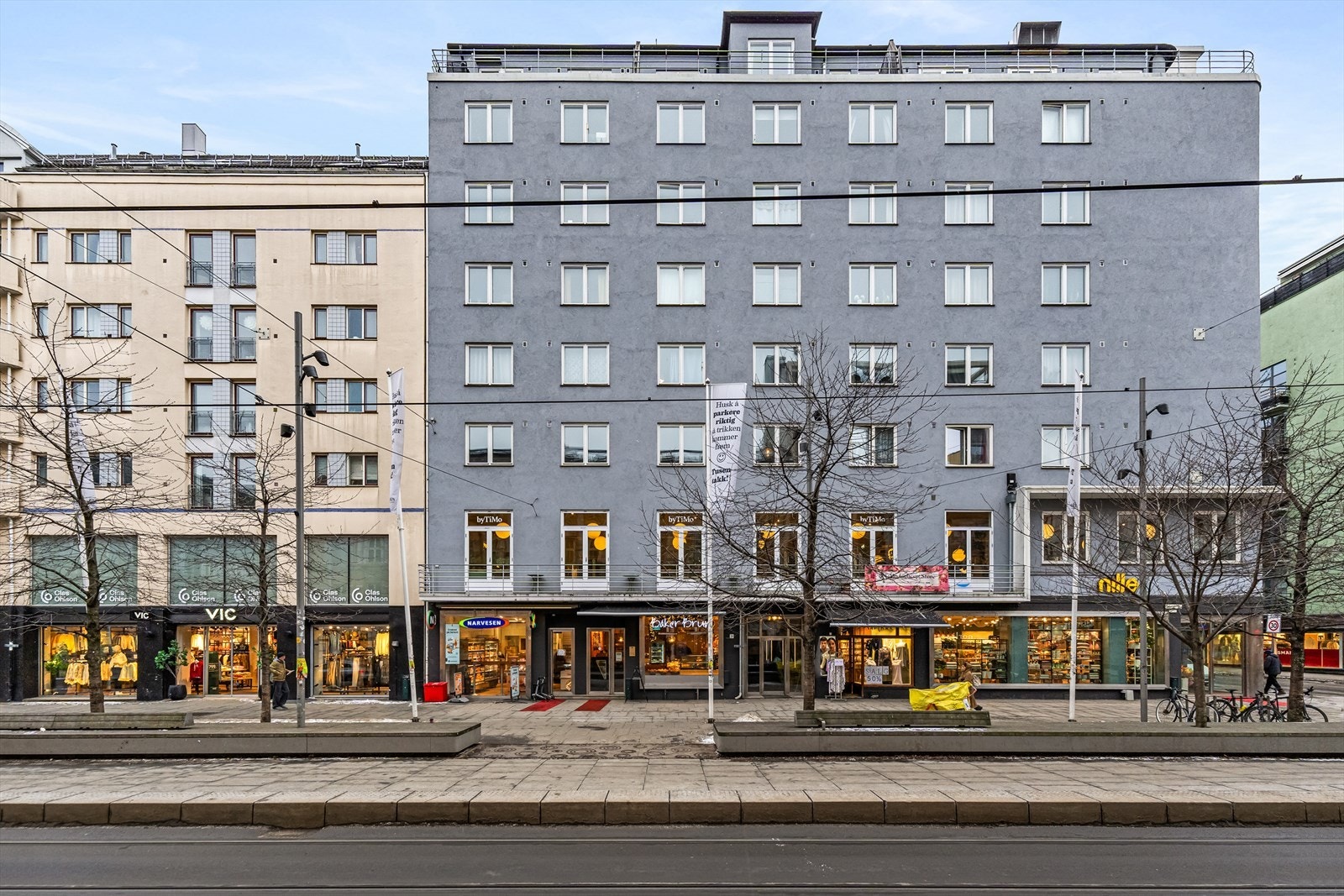 Fasaden til Bogstadveien 30A. Galleribilde