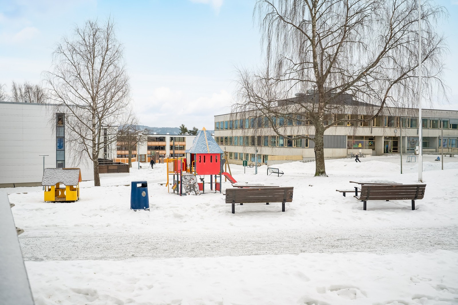 Uteområdet. Galleribilde