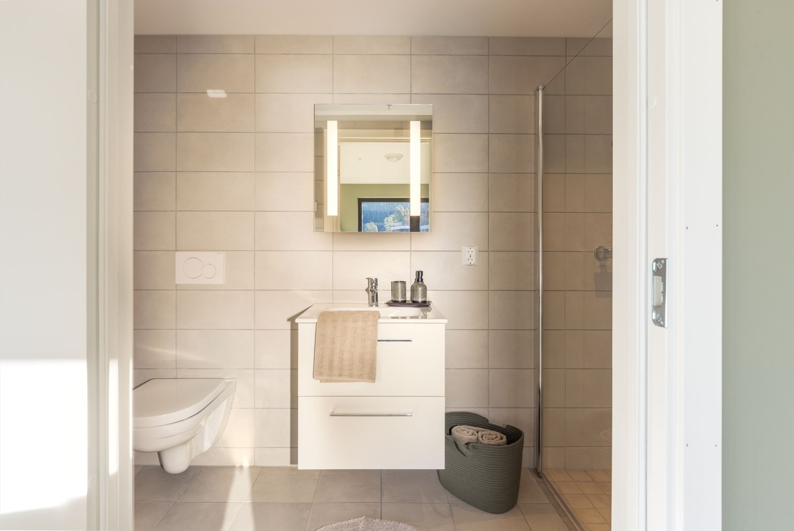 En-suite bad som gir en hverdagsluksus du fort blir glad i. Galleribilde