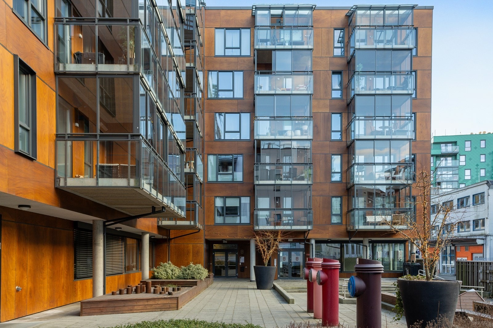 Leiligheten har en attraktiv beliggenhet i byggets 3. etasje med heisadkomst. Galleribilde