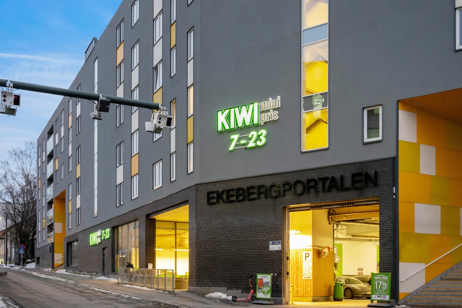 Kiwi i Konowsgate ligger kun en 5 minutters gange unna boligen. Galleribilde