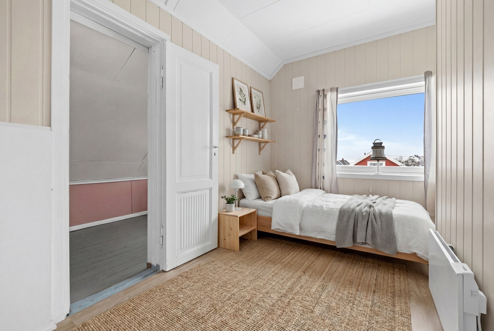 Digitalt innredet Galleribilde