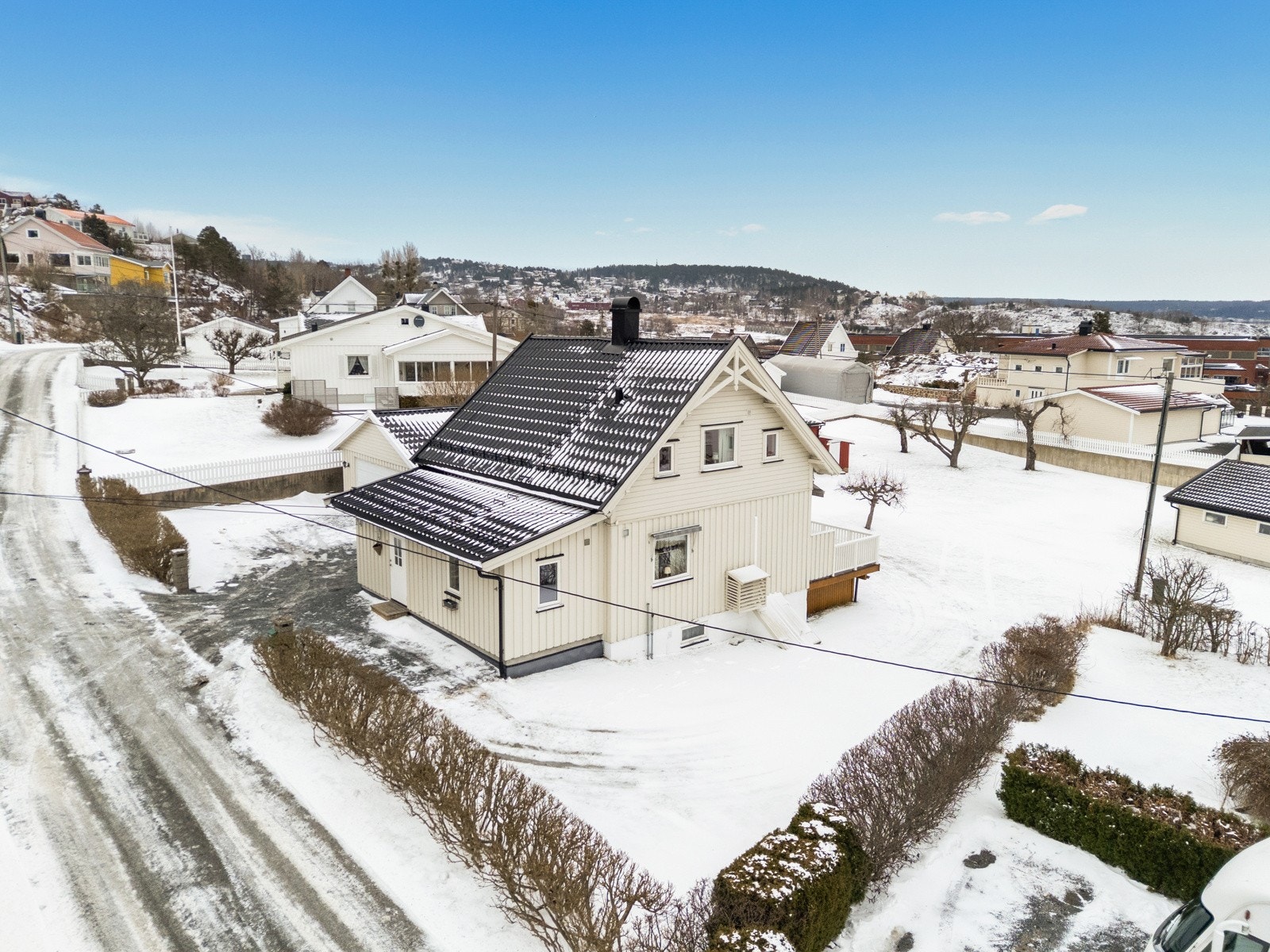 Ringstubben er en populær gate å bo i på Tofte - Her bor du med nærhet til sentrum men alikevel i rolige omgivelser Galleribilde