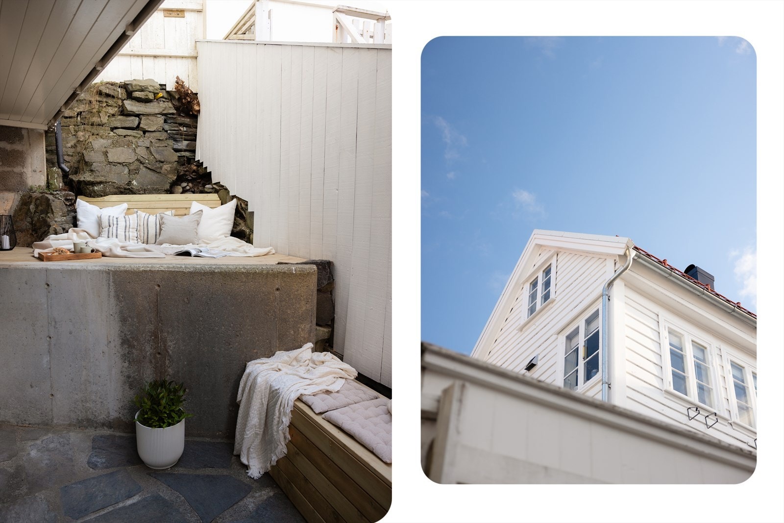 Her skapes et hyggelig uterom rett utenfor stue og kjøkken! Galleribilde